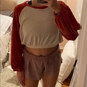 Cropped sweater